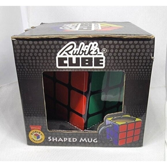 Vintage 1974 Rubik's Cube Classic Strategy Game Novelty Fun Coffee Mug Gift - Picture 2 of 12